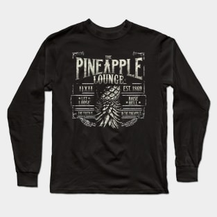 Pineapple lounge design Long Sleeve T-Shirt